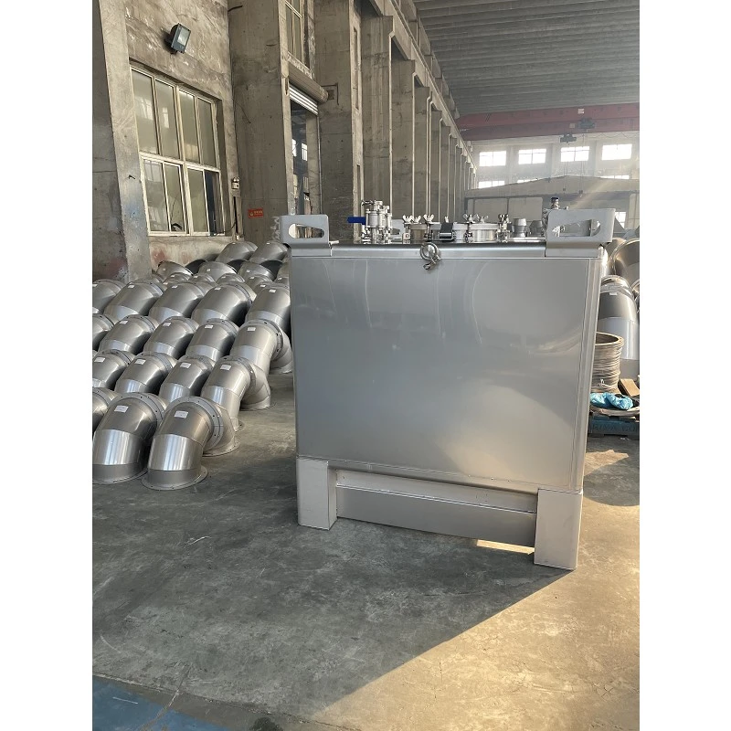 126 165 250 350 550 Gallon Stainless Steel IBC Tote Tank high quality